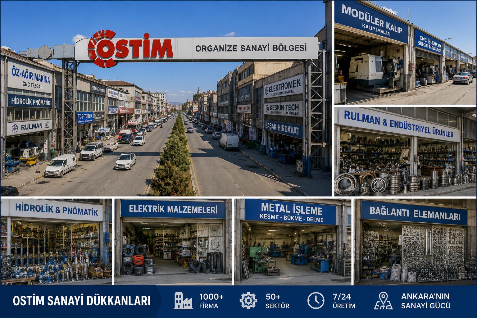 Ostim araç kiralama: iş temposuna uygun teslim